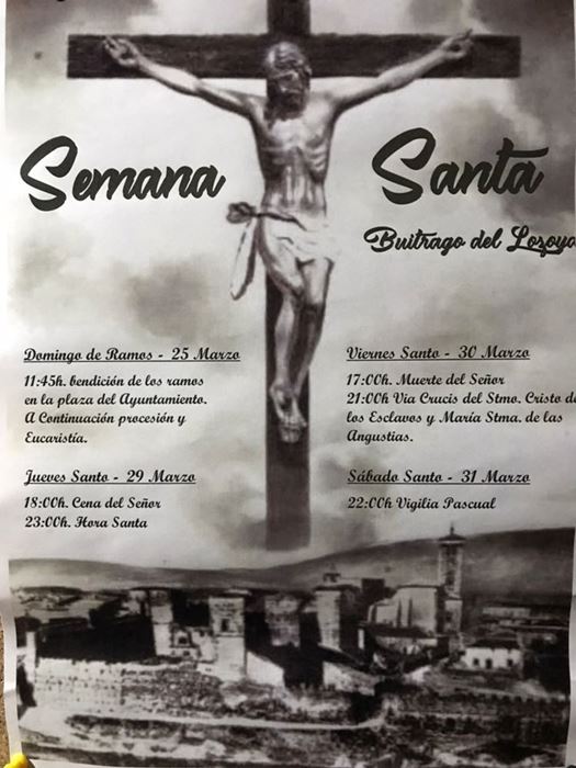 Semana Santa Semana Santa de Buitrago del Lozoya